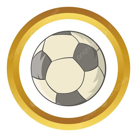 Gambar Ikon Vektor Bola Sepak Kartun Sukan Bola Png Dan Vektor Untuk