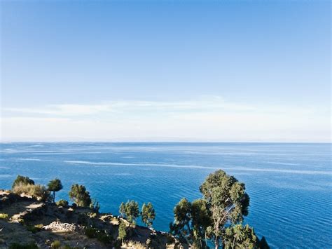 Premium Photo | Peru titicaca lake taquile island