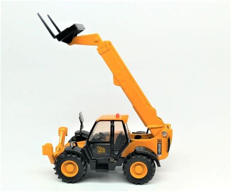 Miniatura Trator Empilhadeira Jcb Cole O M Quinas Pesadas