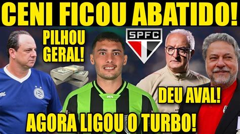 DORIVAL DEU OK SÃO PAULO LIGA O TURBO E VAI TUDO ATRÁS DE