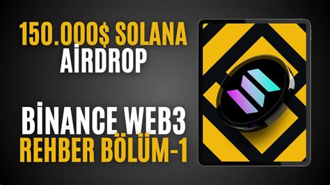 De Erinde Solana Airdrop Binance Web Solana A Airdrop