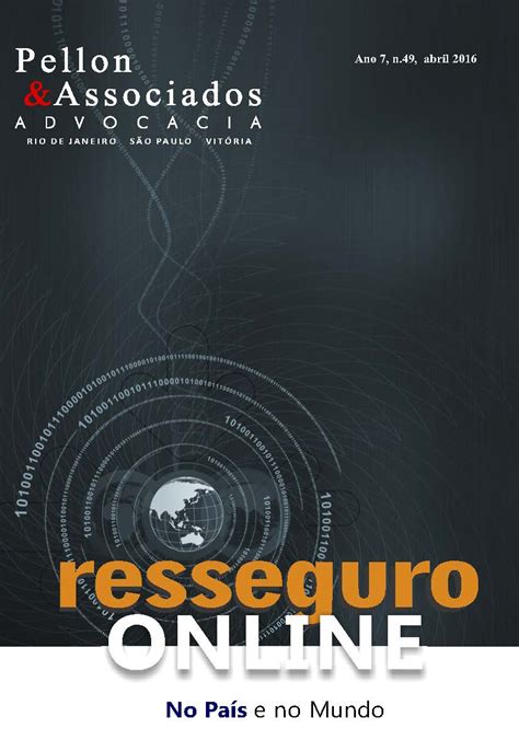 Editora Roncarati Resseguro Online Edição 49 Abril 2016 Artigos