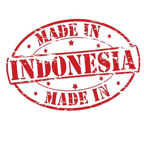 Made In Indonesia Stamp Rubber Grungy Vector Stamp Rubber Grungy PNG