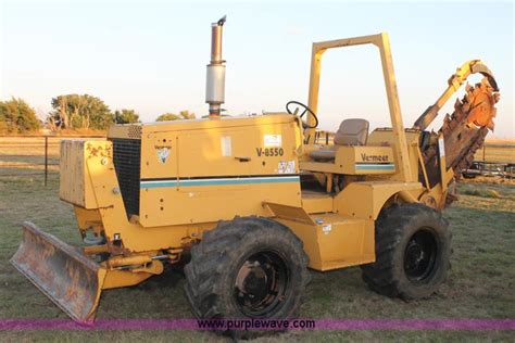 Vermeer V8550 Trencher In Lubbock Tx Item J1391 Sold Purple Wave