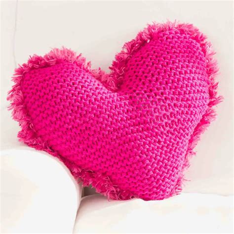 Free Knitting Pattern Be Still My Heart Pillow I Love Yarn Forever