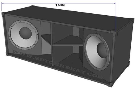 Skema Desain Box Speaker Mid Bass Inch Way Speaker Stand Artofit