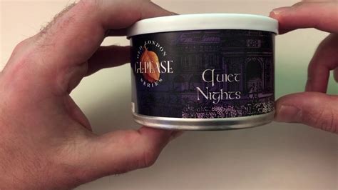 G L Pease Quiet Nights Unboxing E Recensione A Caldo Youtube