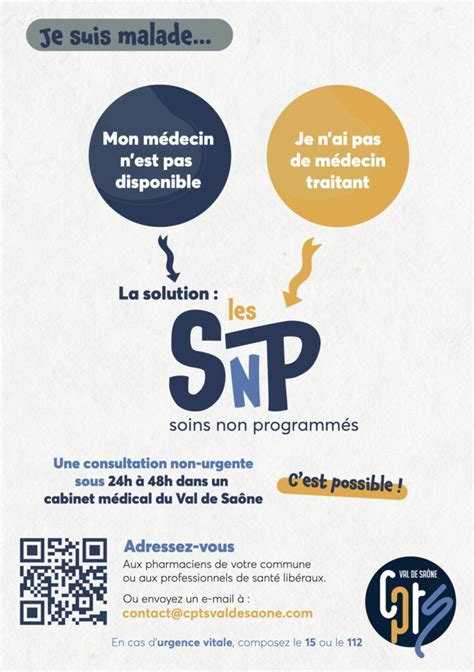 Les Soins Non Programm S Ou Snp Pour Qui Comment Pourquoi Cpts