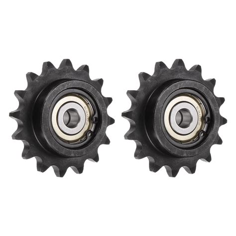 2 Packs ANSI 40 Roller Chain Idler Sprocket 10mm Bore 1 2 Pitch