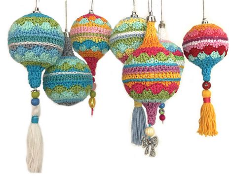 Ravelry Christmas Baubles Boho Style Pattern By Paula Matos