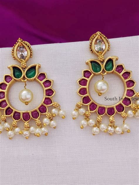 Buy Traditional Stud Earrings Online Premium Quality South India Jewels