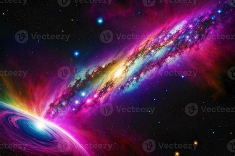 Space Background Cosmic Enigma Capturing The Mysteries Of A Black