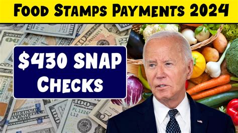 Food Stamps Payments 2024 Know Eligibility State Wise List For 430 Snap Checks Mcgill Baptist