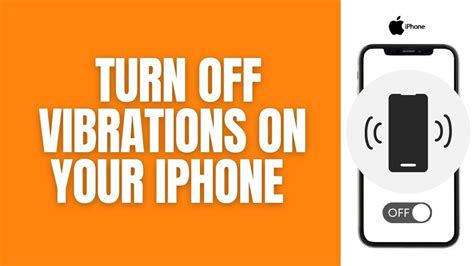 How To Turn Off Vibrations On Your IPhone YouTube