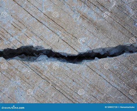 Cracked Concrete Road Texture Stock Photo - Image of wall, cranny: 50802728