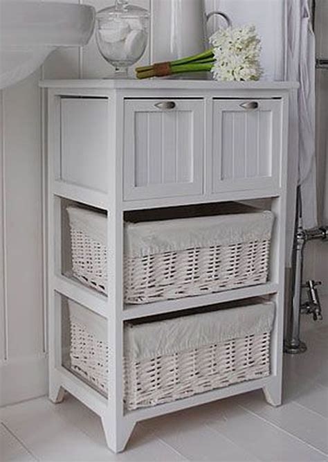 85 Smart And Easy Bathroom Storage Ideas Freestanding Bathroom