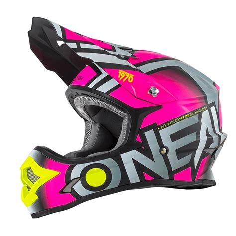 O Neal Motocross Helm Srs Mx Radium Pink Sam S