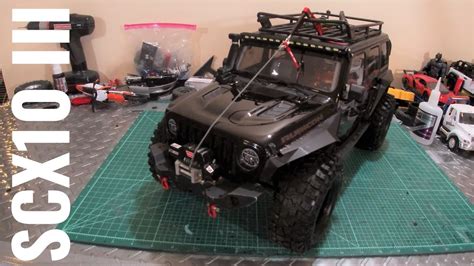 Axial Scx10 Iii Jeep Jl Facelift Rc Car Youtube