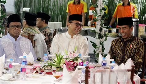 Foto Jalin Silaturahmi Jokowi Dan Zulkifli Hasan Buka Puasa Bersama