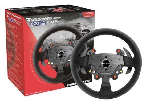 Volante Thrustmaster TM Rally Wheel Add On Sparco R383 Mod A Catedral