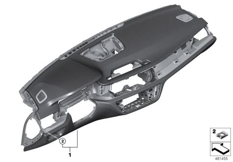 Original BMW Instrumententafel Leder Head Up Display X1 E84 SCHWARZ