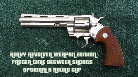 [ Weapon Edition ] Heavy Revolver Shoots More Serially And Optional 8