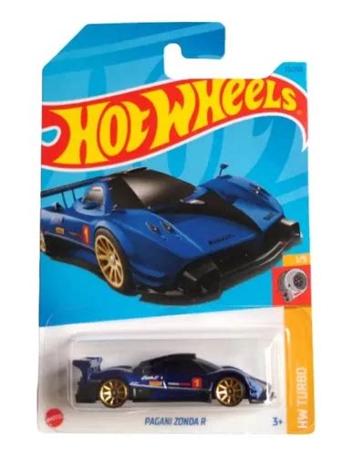 Hot Wheels Pagani Zonda R Azul Turbo Mercadolibre