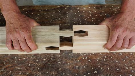 Amazing Secret Traditional Japanese Woodworking Joints How To Connect Straight Wood You Never