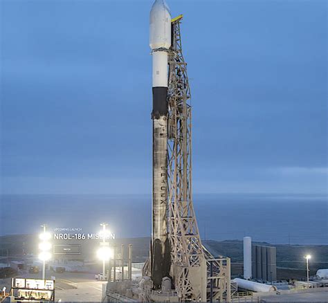 SpaceX Falcon 9 Ready To Roll Out The NROL 186 Mission On Friday SatNews