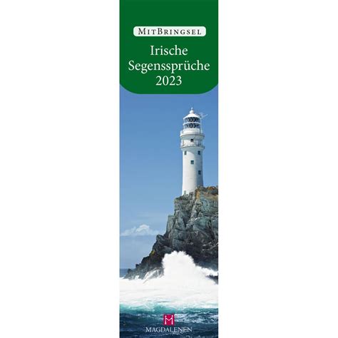 Irische Segenssprüche 2023 Lesezeichenkalender Irische segenssprüche