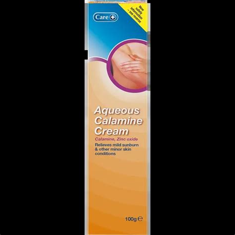 Care Aqueous Calamine Cream 100g