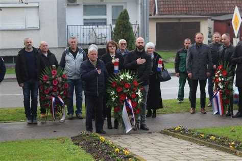 U Pleternici Odr Ano Polaganje Vijenaca Povodom Obilje Avanja Dana