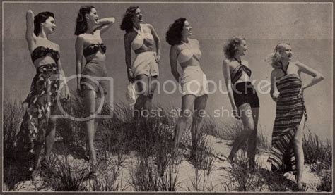 Lilies And Remains Evolution Of Swimwear 1945