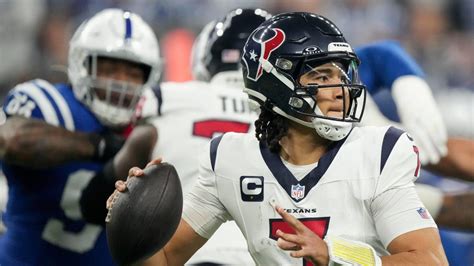 Texans Cj Stroud Makes Nfl Rookie History In Epic Playoff Clinching