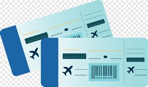 Airplane Ticket Icons Horizontal Rectangular Design Silhouette Sketch