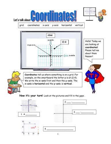 Coordinates And Grids Teaching Resources