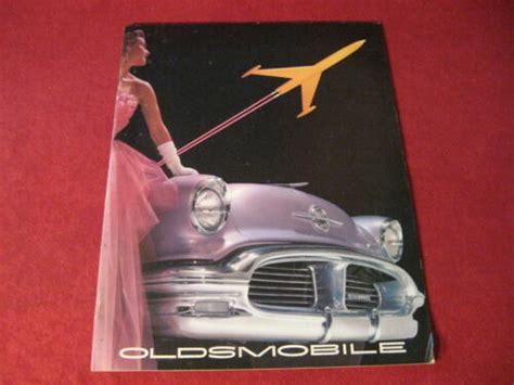 1956 Olds Oldsmobile Large Prestige Sales Brochure Catalog Old Booklet Book Antique Price