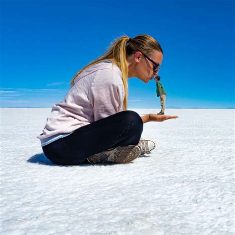 Salar de Uyuni Bolivia world largest salt flat funny photo - Enrico