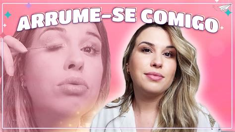 GRWM ARRUME SE COMIGO Make Cabelo E Bate Papo YouTube