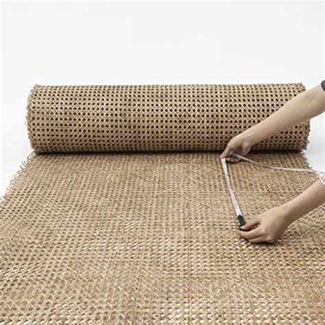 Width Natuaral Rattan Webbing For Caning Projects W X Ft L