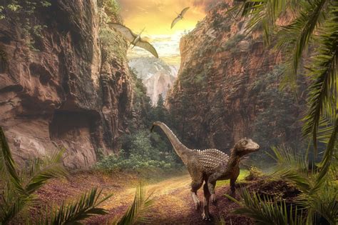 Dinossauros gigantes eram disseminadores de sementes na pré história