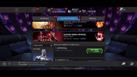 5 Star Crystal Opening Mcoc Marvel Contest Of Champions Youtube