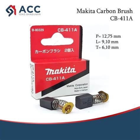 Jual Carbon Brush Makita Cb A Arang Spul Sepul Bostel Kul