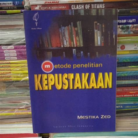 Jual Metode Penelitian Kepustakaan Mestika Zed Shopee Indonesia