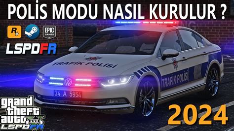 GTA 5 POLİS MODU NASIL KURULUR LSPDFR KURULUM DETAYLI ANLATIM YouTube