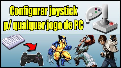 Pc Jogar Qualquer Jogo Controle No Pc Joytokey Youtube