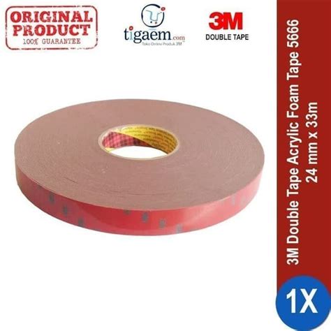 Jual Aft Double Tape M Ukuran Mm X M Perekat M Acrylic Foam