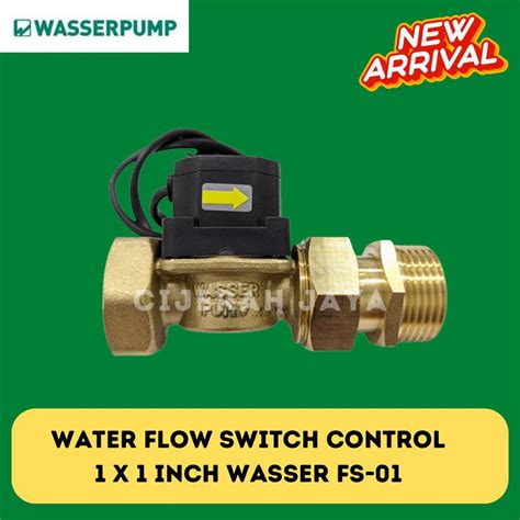 Jual FLOW SWITCH WASSER 1 X 1 FLOW SWITCH CONTROL POMPA BOOSTER