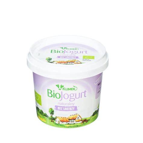 Klimeko Bio Jogurt Naturalny Bez Laktozy G Kultura Smaku