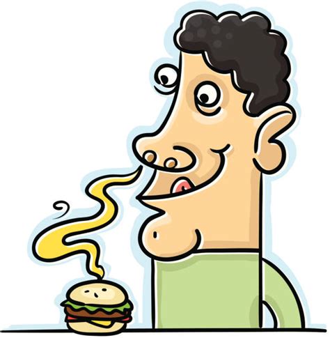 Boy Smelling Food Illustrations Illustrations, Royalty-Free Vector Graphics & Clip Art - iStock